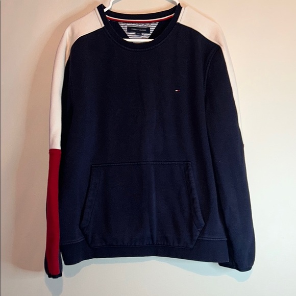 Tommy Hilfiger Men's Navy Sweater - Picture 1 of 6
